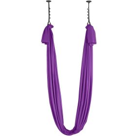 VEVOR Aerial Silk & Yoga Swing, 8.7 Yards, Aerial Yoga Hammock Kit with 100gsm Nylon Fabric, Full Rigging Hardware & Easy Set-up Guide
