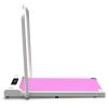 Under Desk Treadmill, Walking Pad, 2 in 1 Portable Treadmill with Handle Remote Control LED Display, Walking Jogging Machine for Home Office Use(265 l